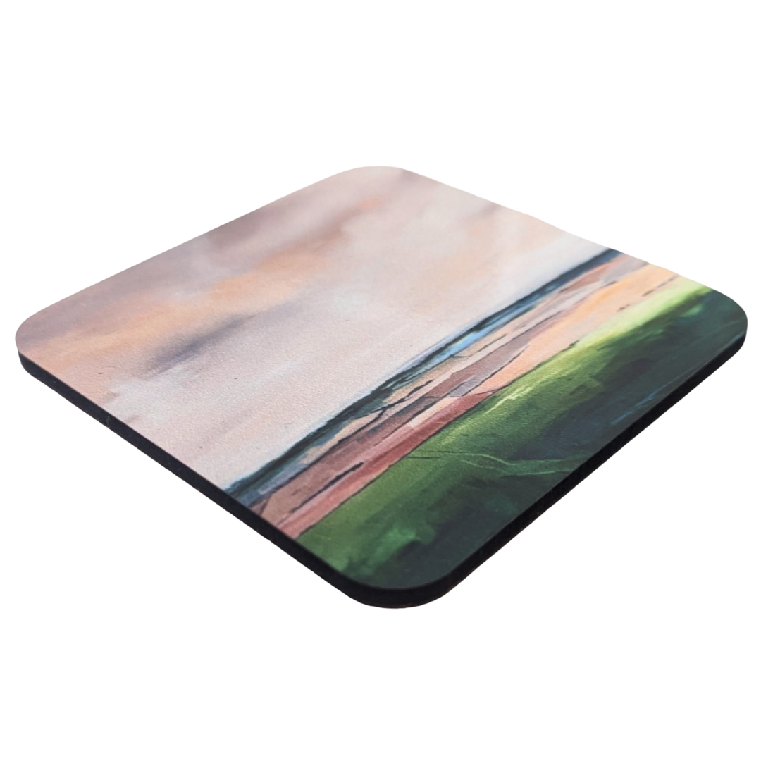 Chiltern Hills abstract coaster set