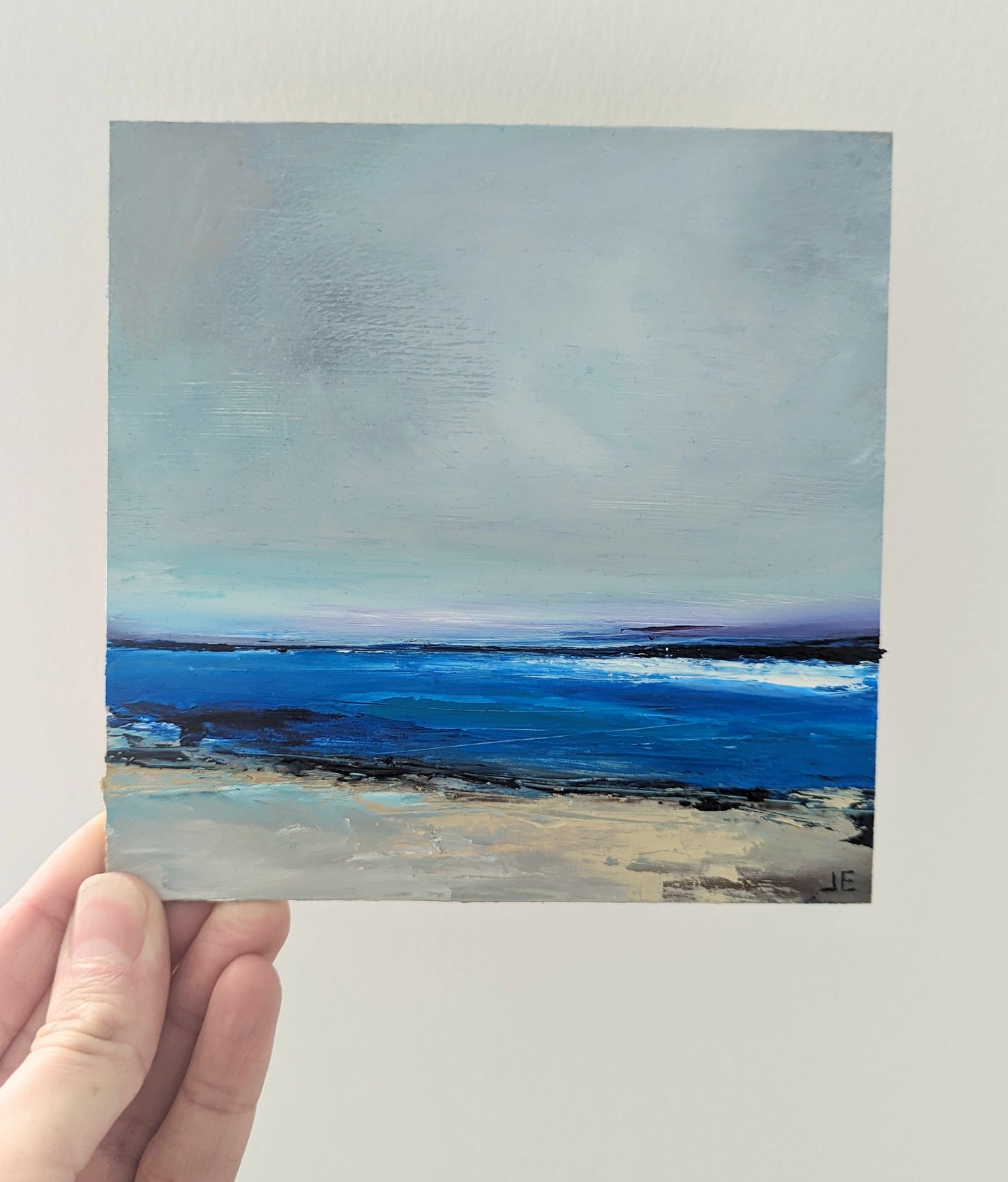 Miniature Blue Seascape