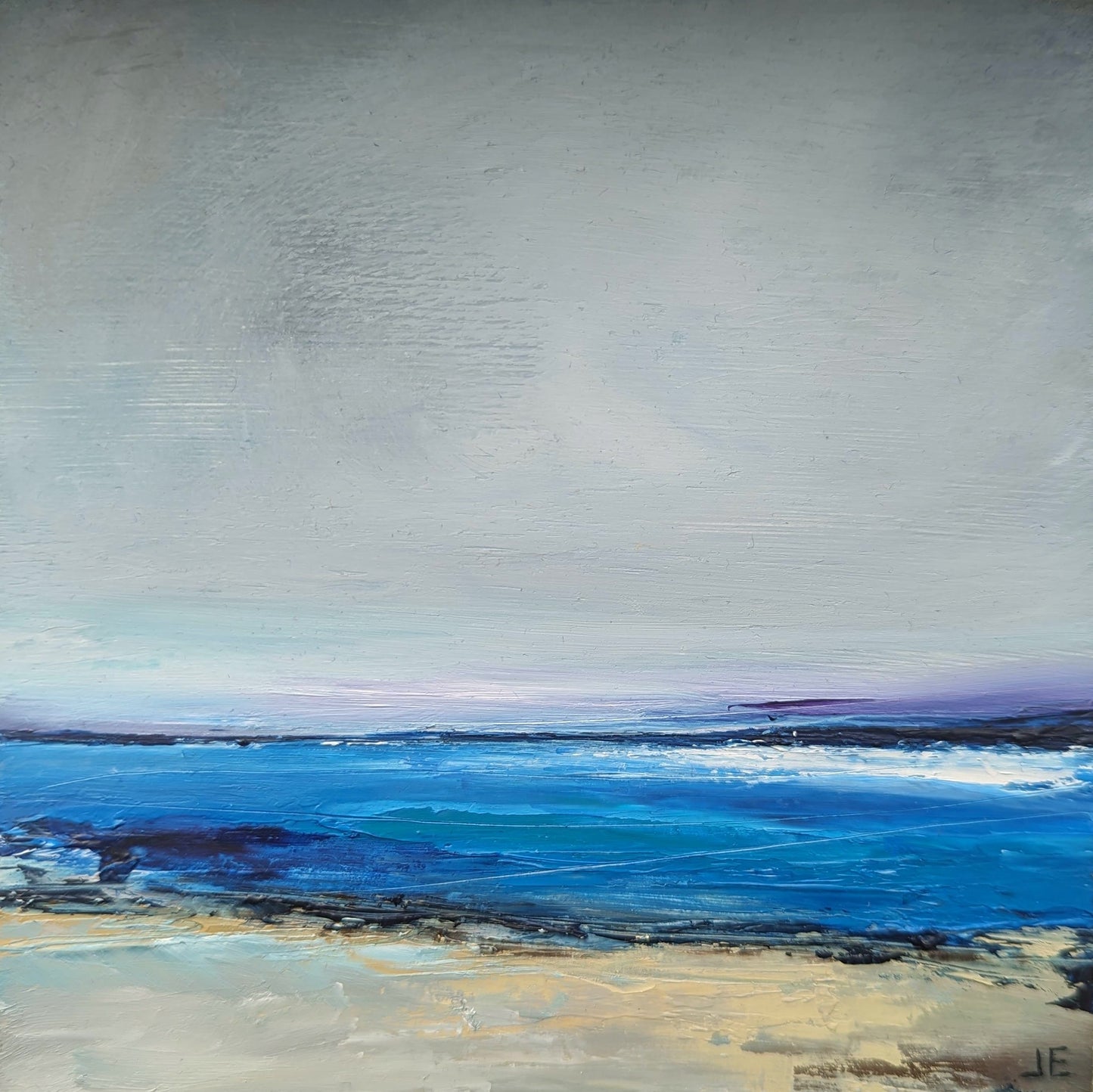 Miniature Blue Seascape