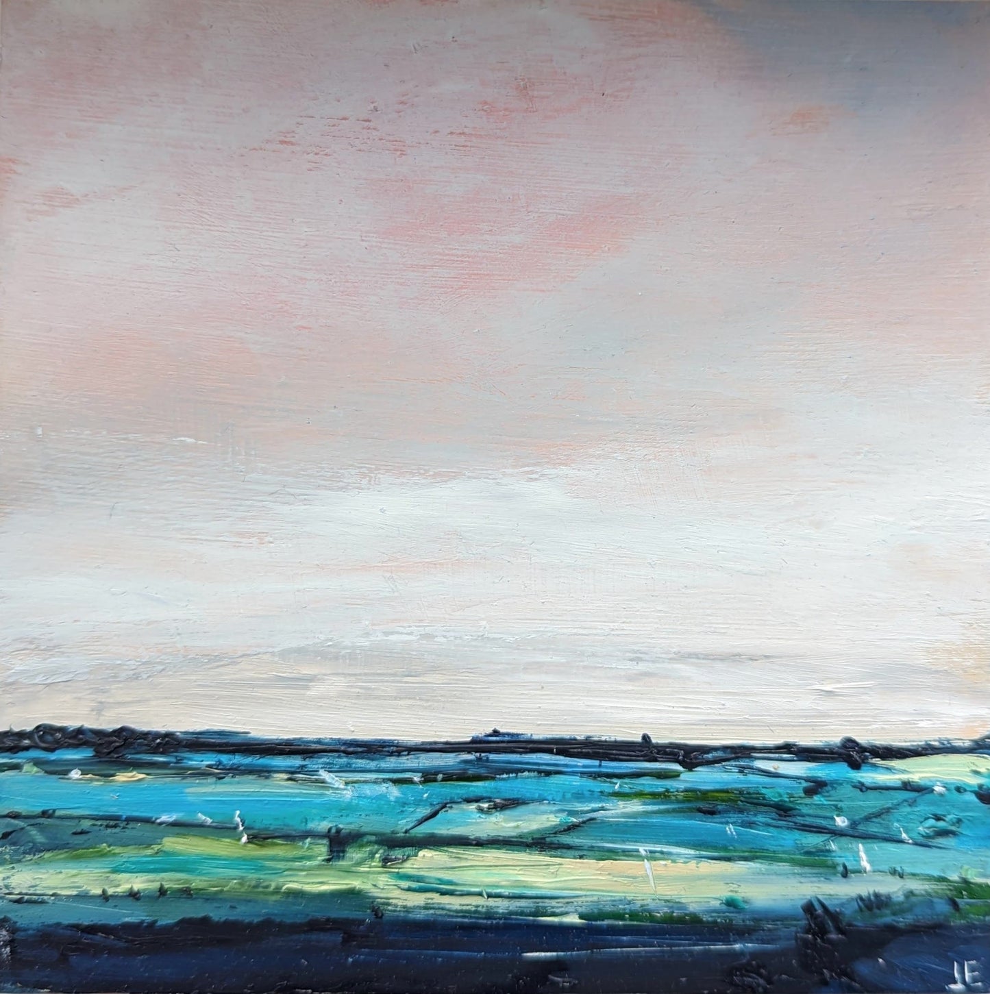 Miniature Abstract Chilterns Landscape #18