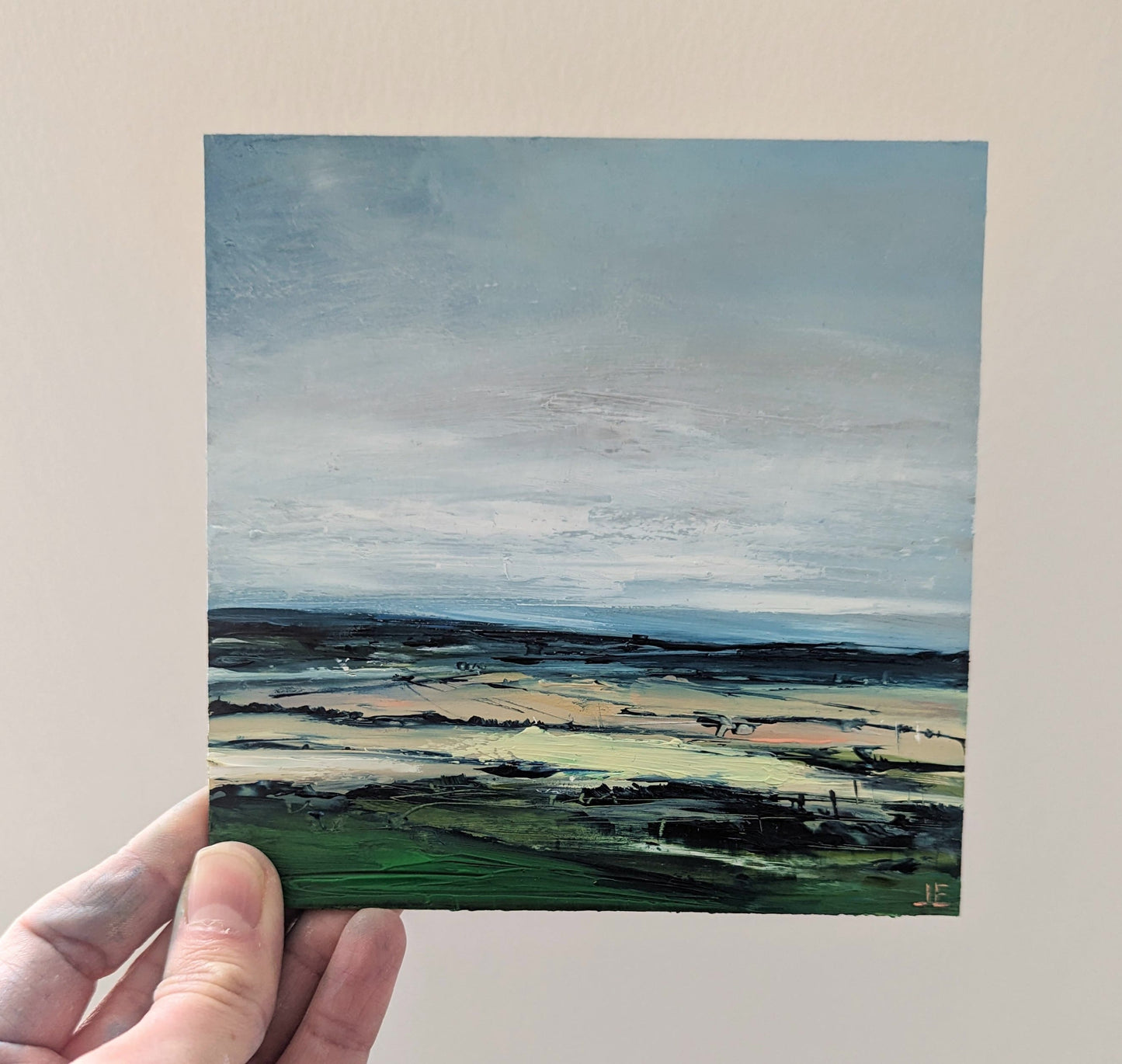 Miniature Abstract Chilterns Landscape #21