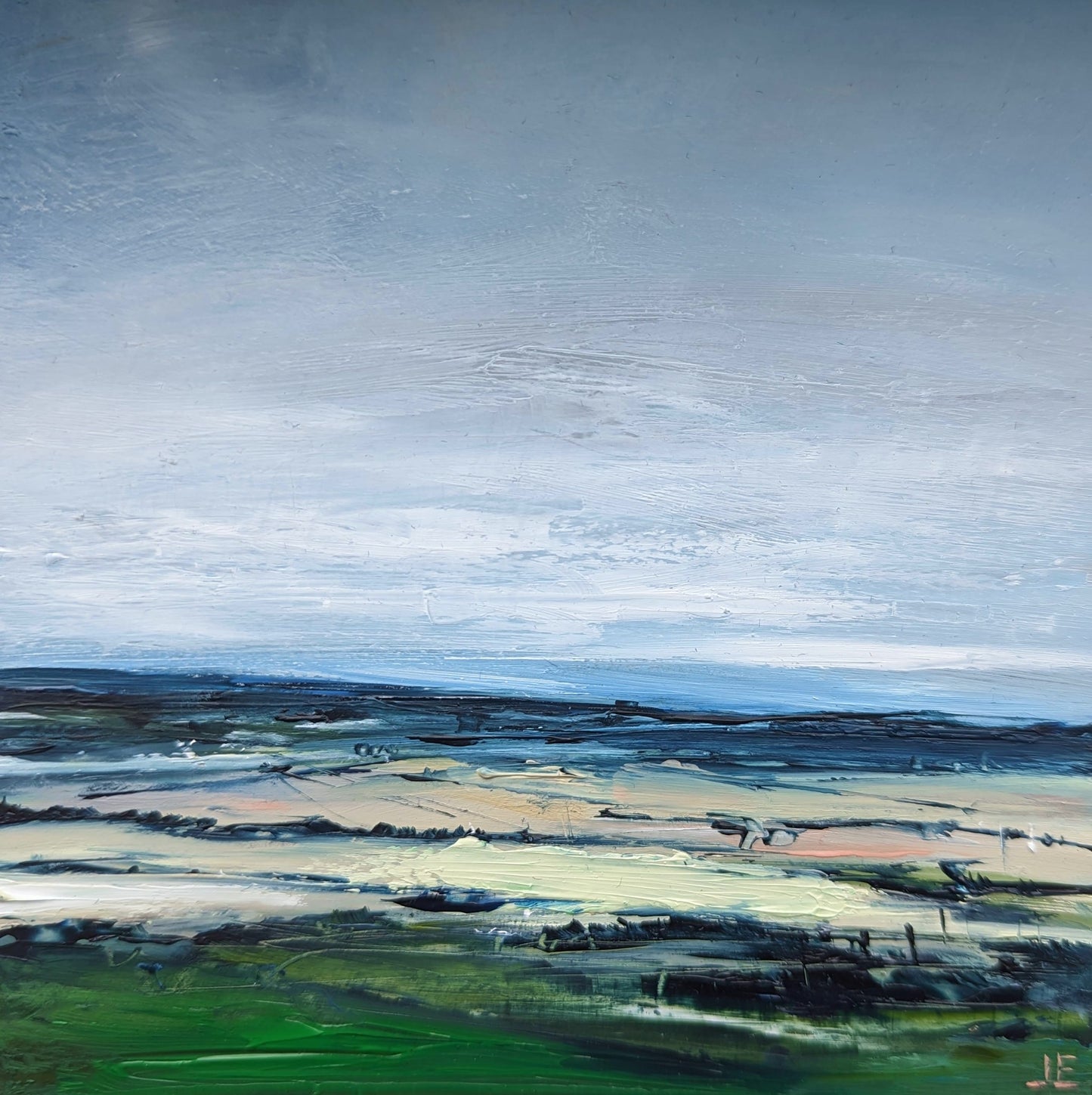 Miniature Abstract Chilterns Landscape #21