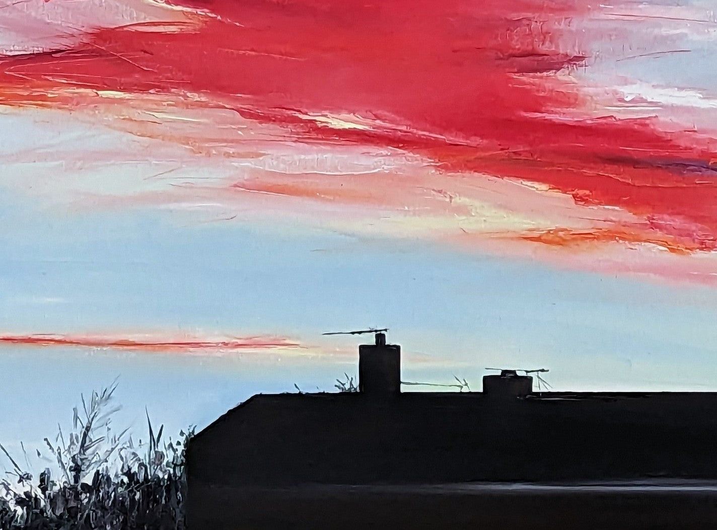 Red Skyscape