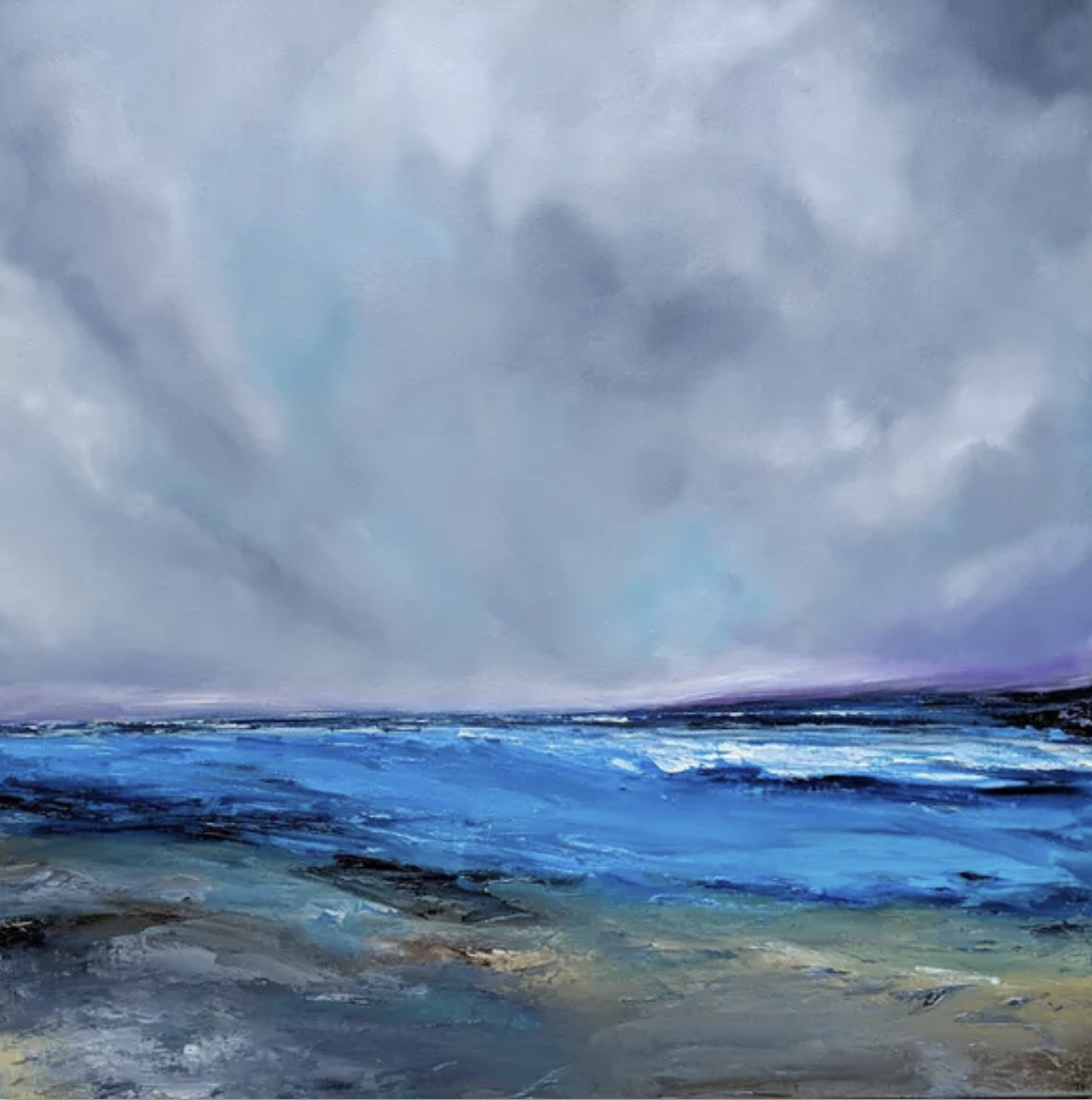 Abstract Blue Sea