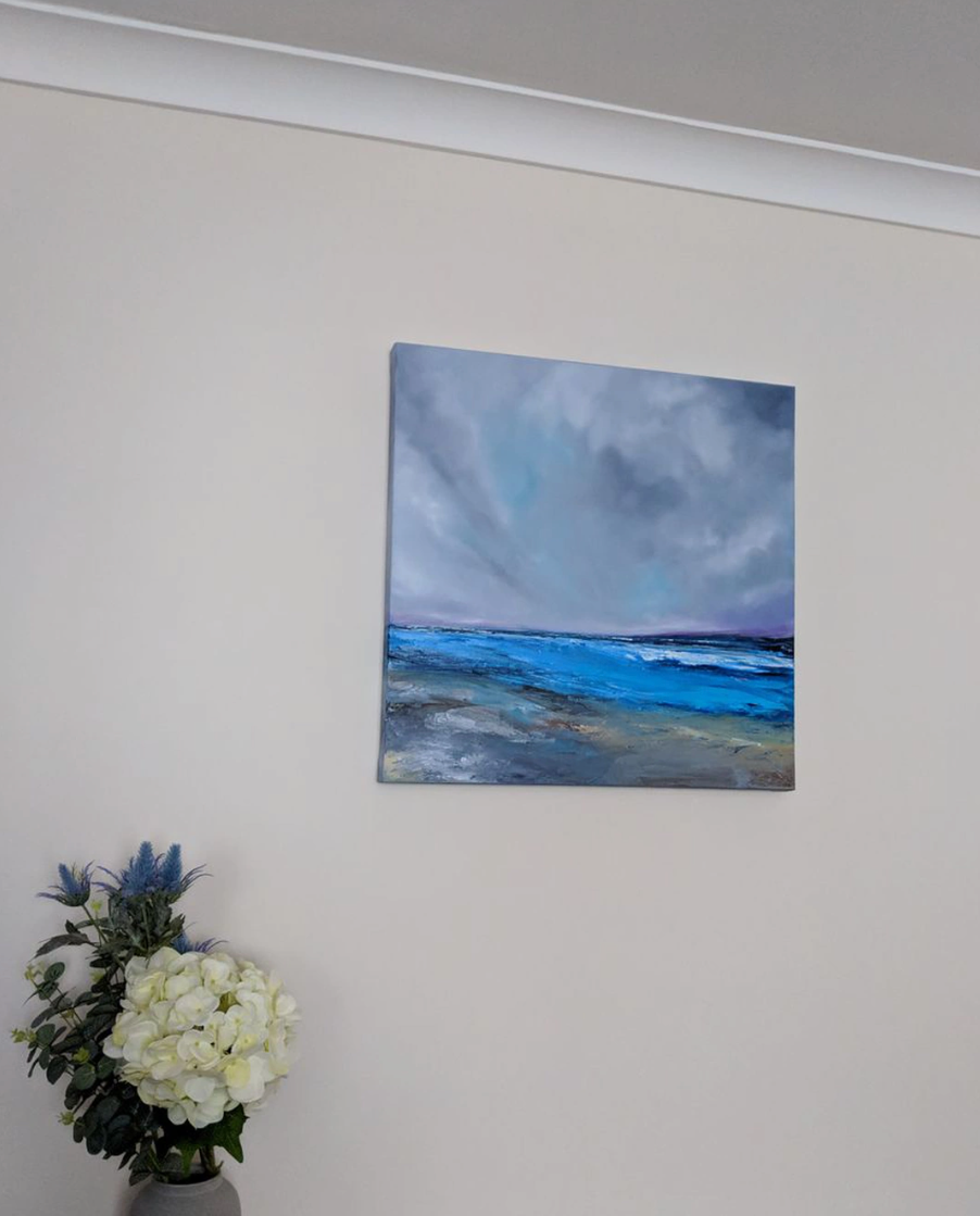 Abstract Blue Sea