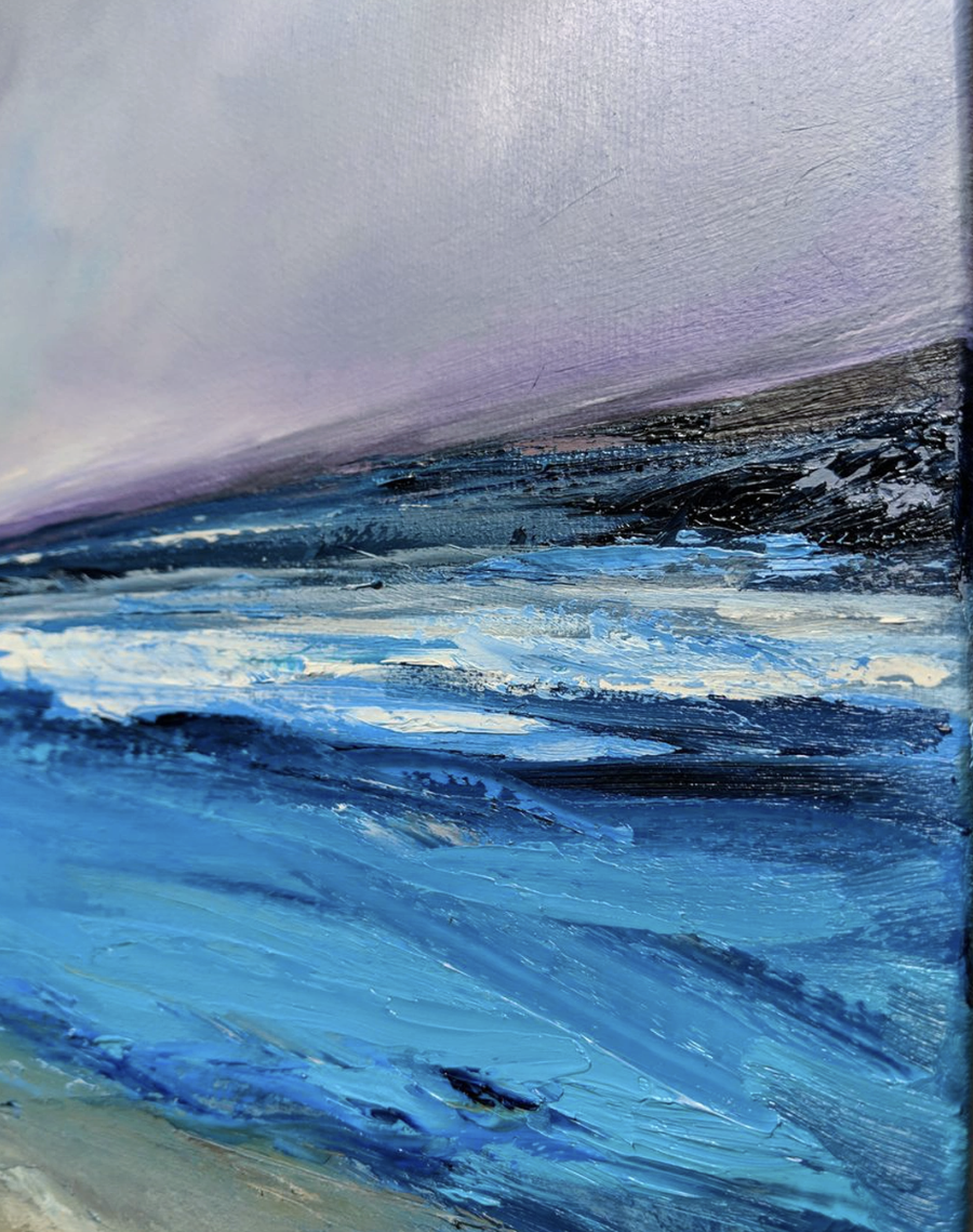 Abstract Blue Sea