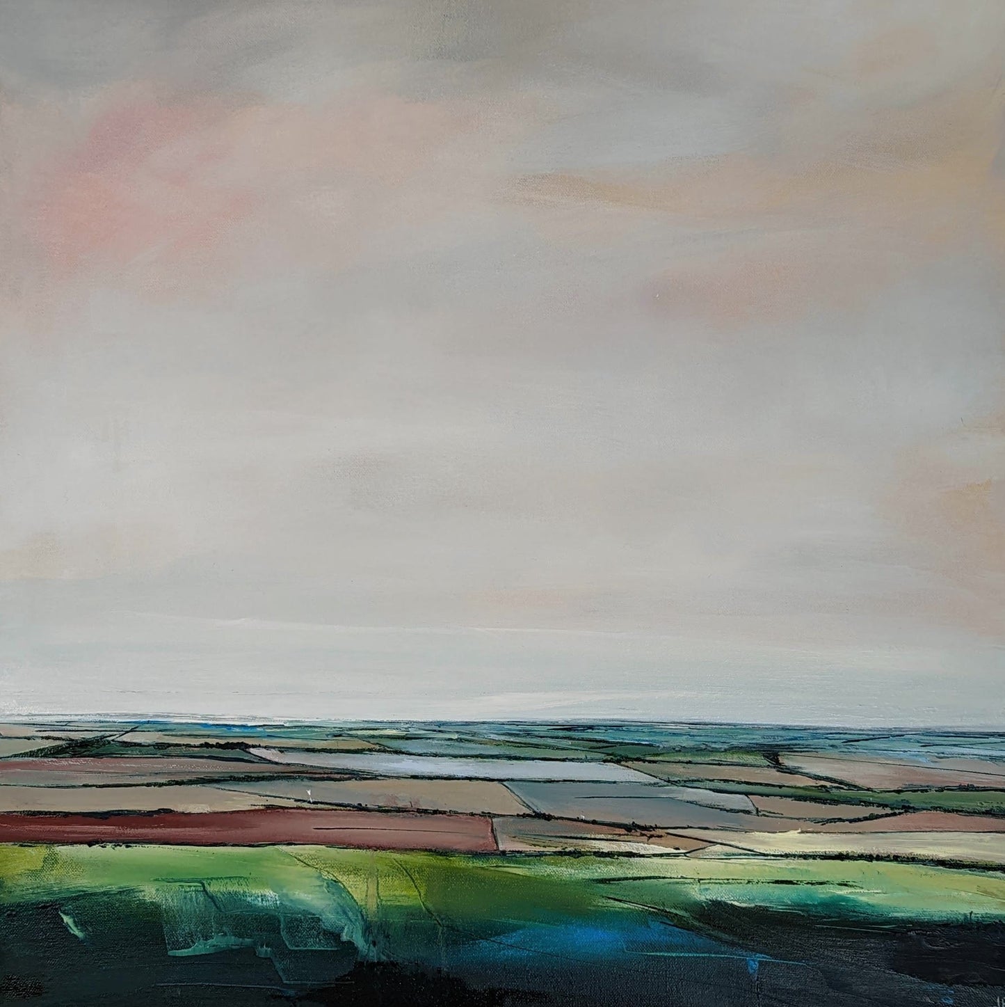 Abstract Buckinghamshire Landscape