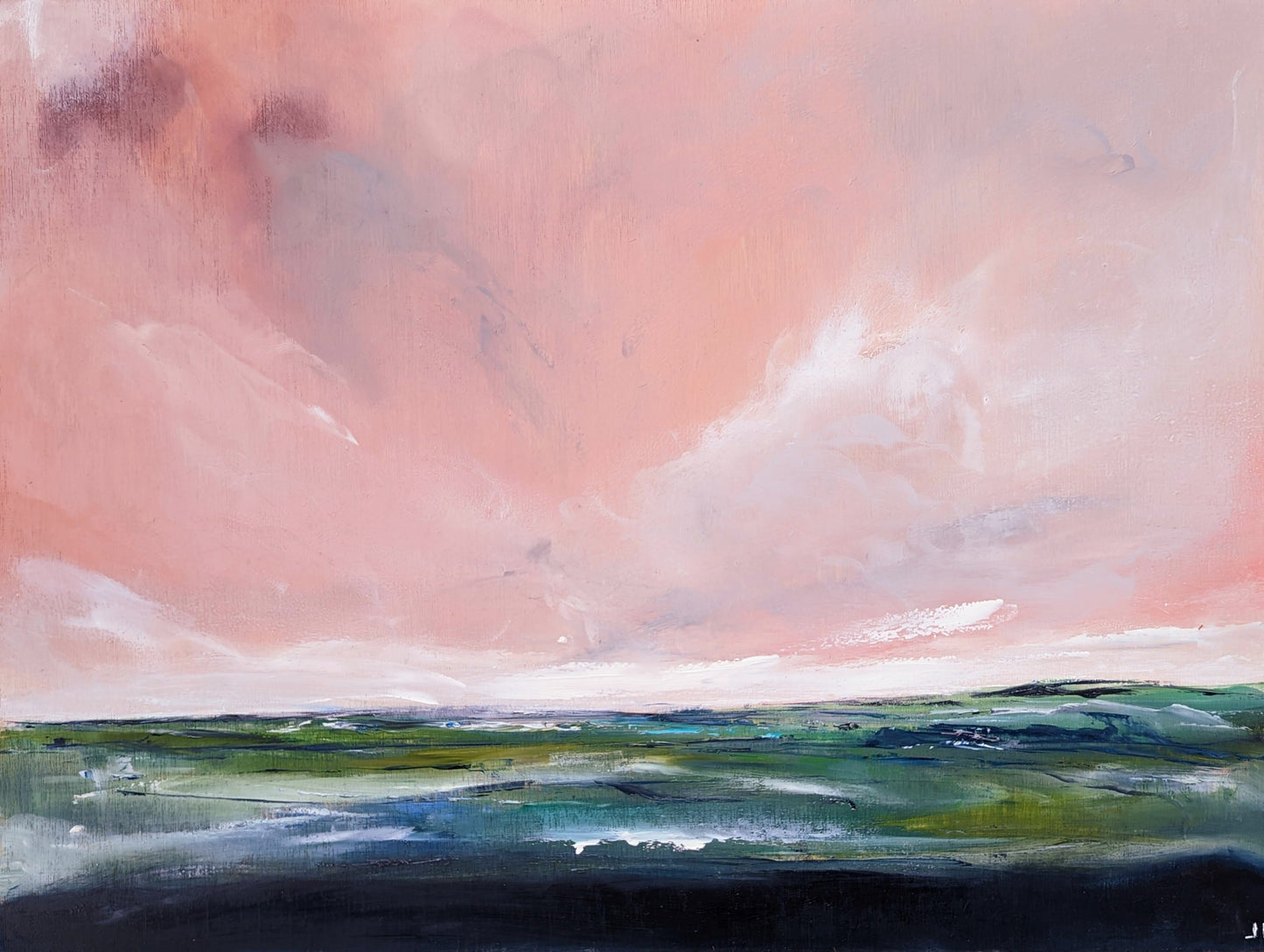 Abstract Chilterns Landscape