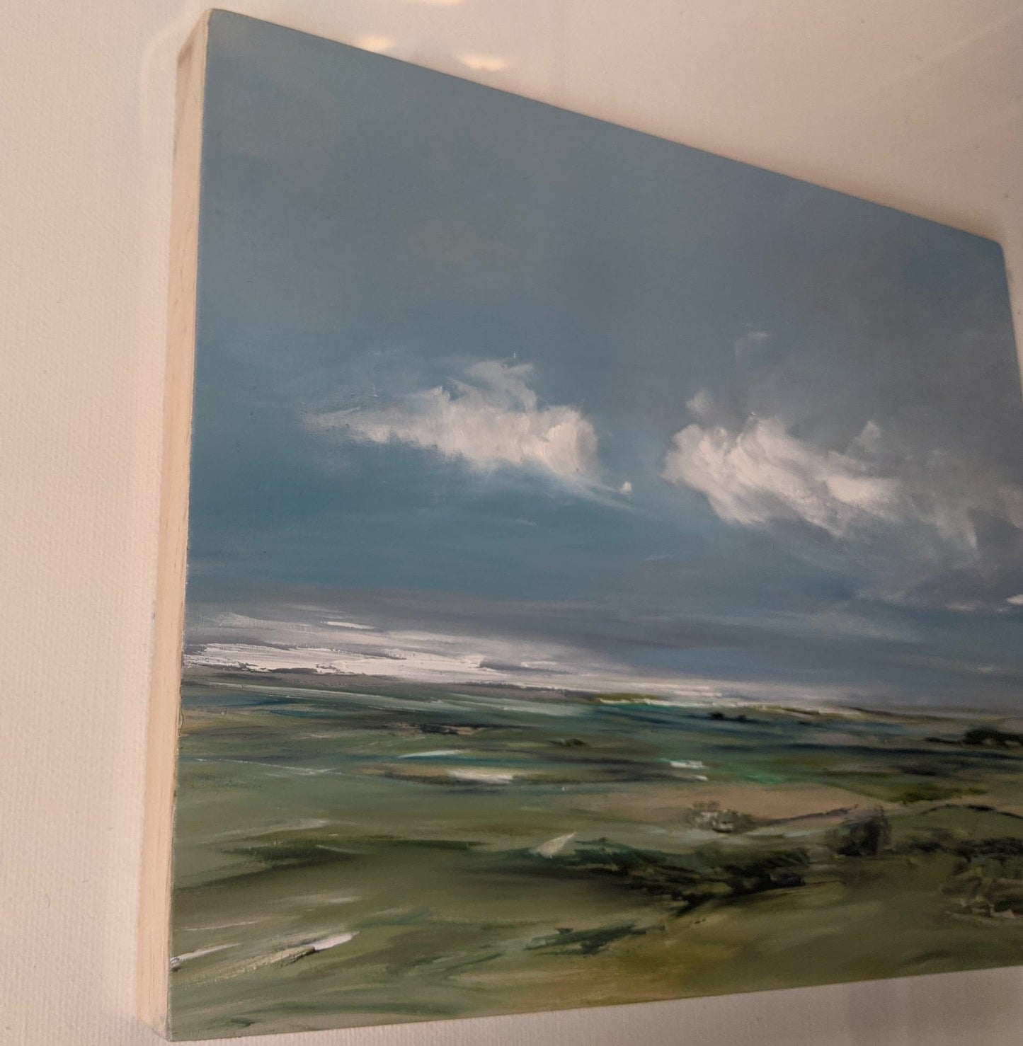 Abstract view from Coombe hill, Buckinghamshire context view by Jo Earl