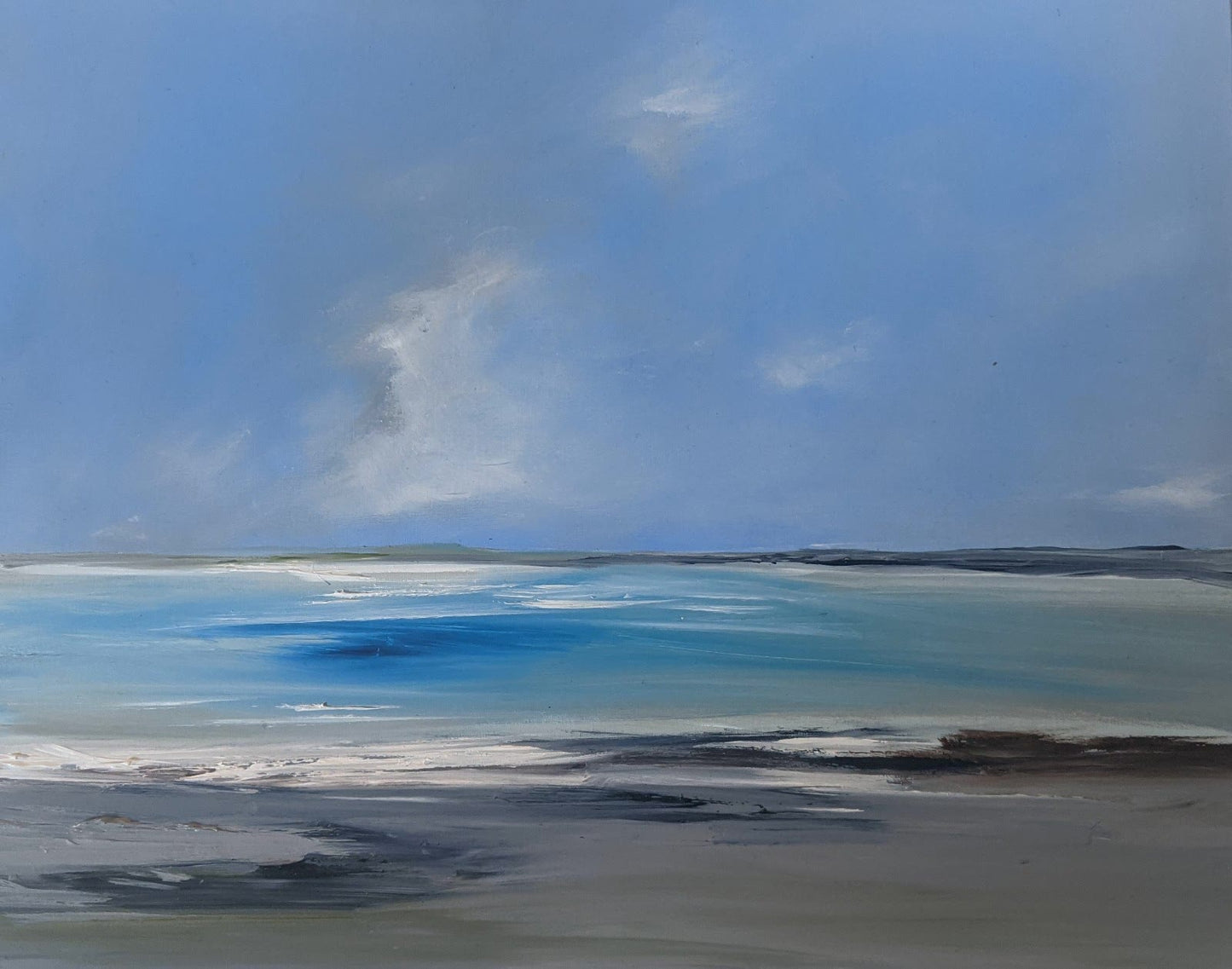 Eastbourne Seascape #2 oil painting by Jo Earl