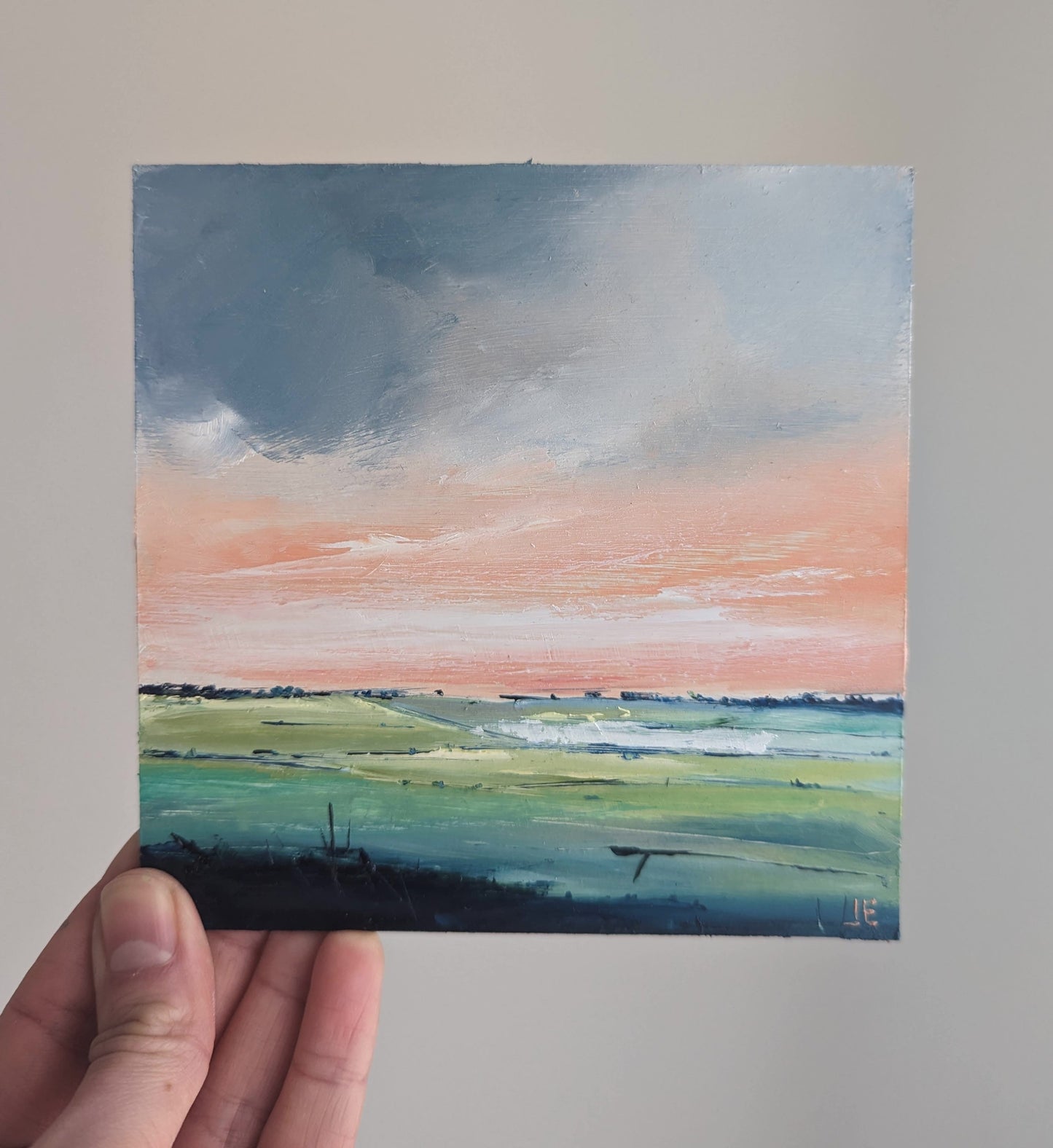 Miniature Abstract Chilterns Landscape #11