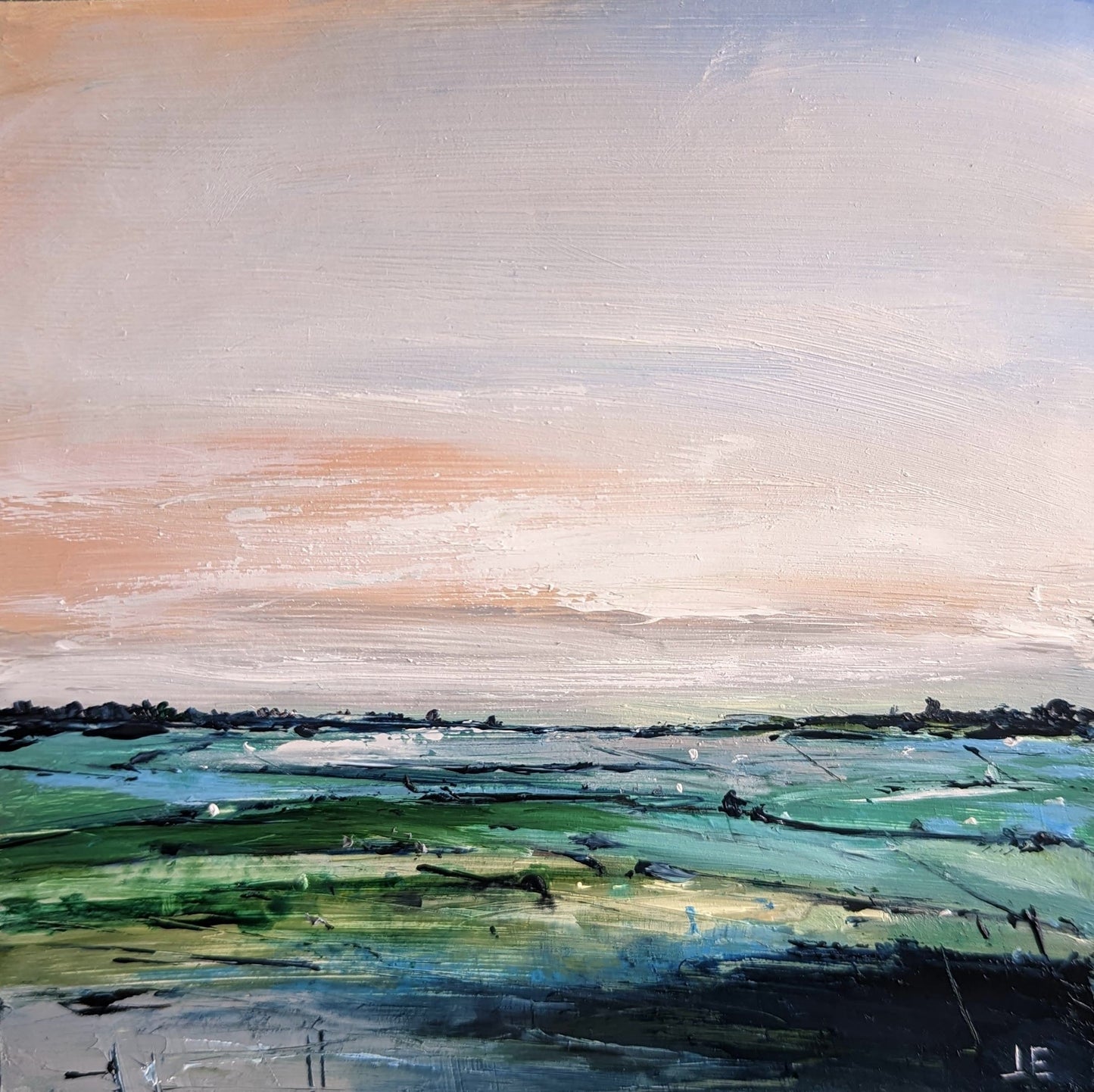 Miniature Abstract Chilterns Landscape #13