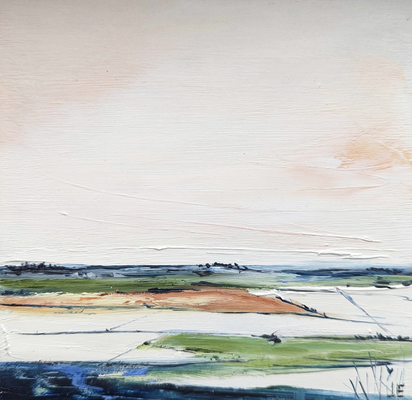 Miniature Abstract Chilterns Landscape #4