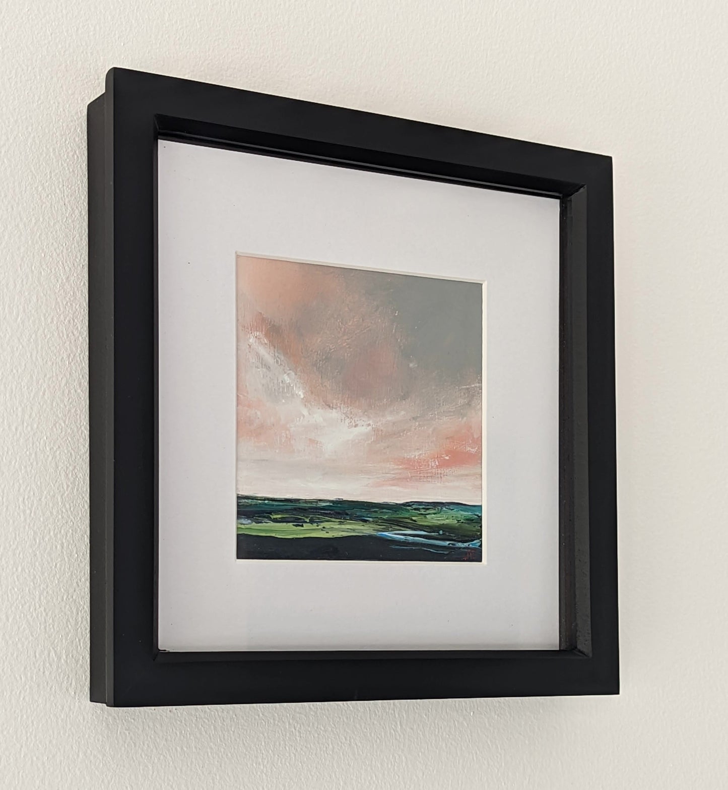 Miniature Abstract Chilterns Landscape