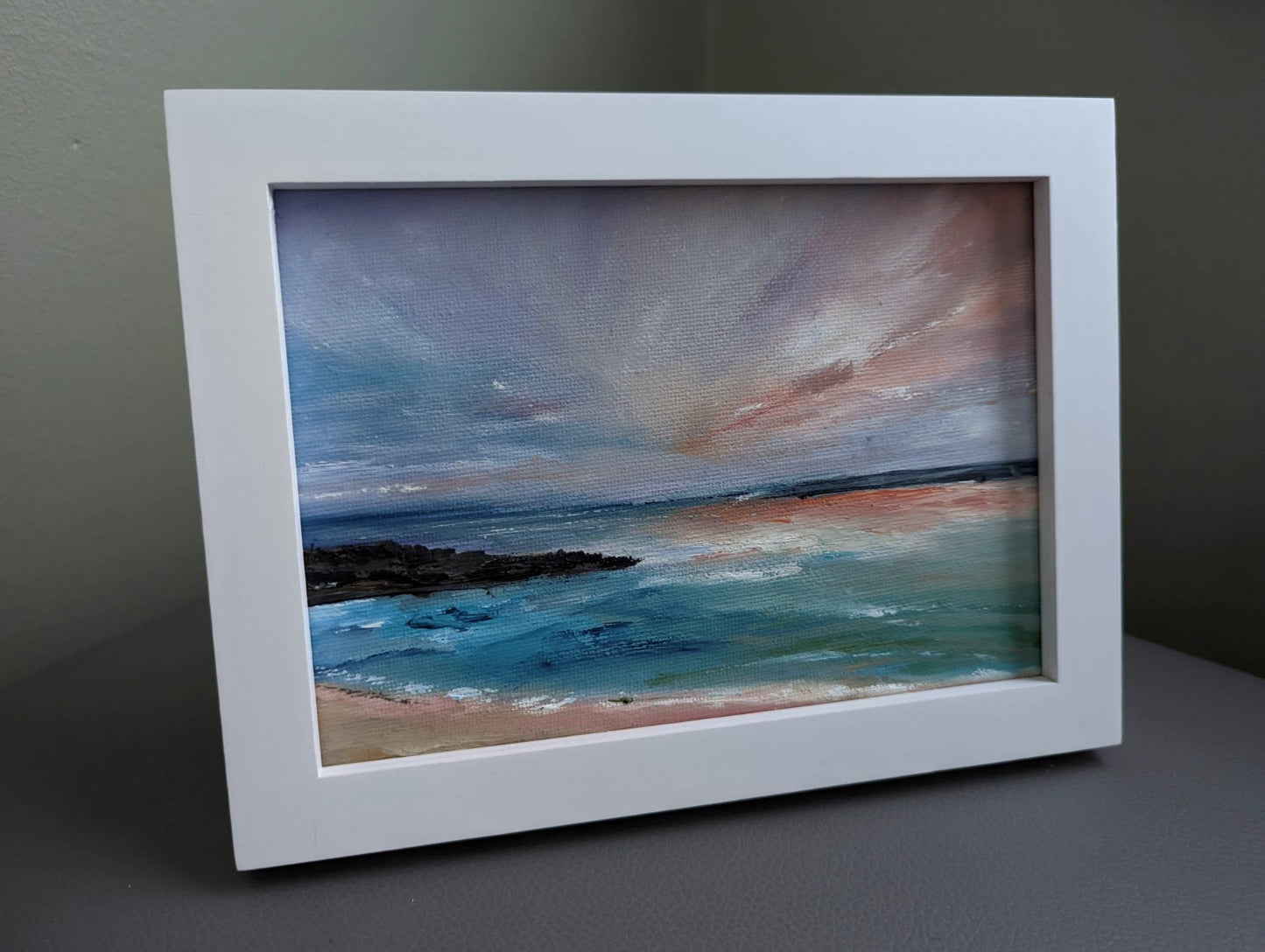 Miniature Redruth Seascape