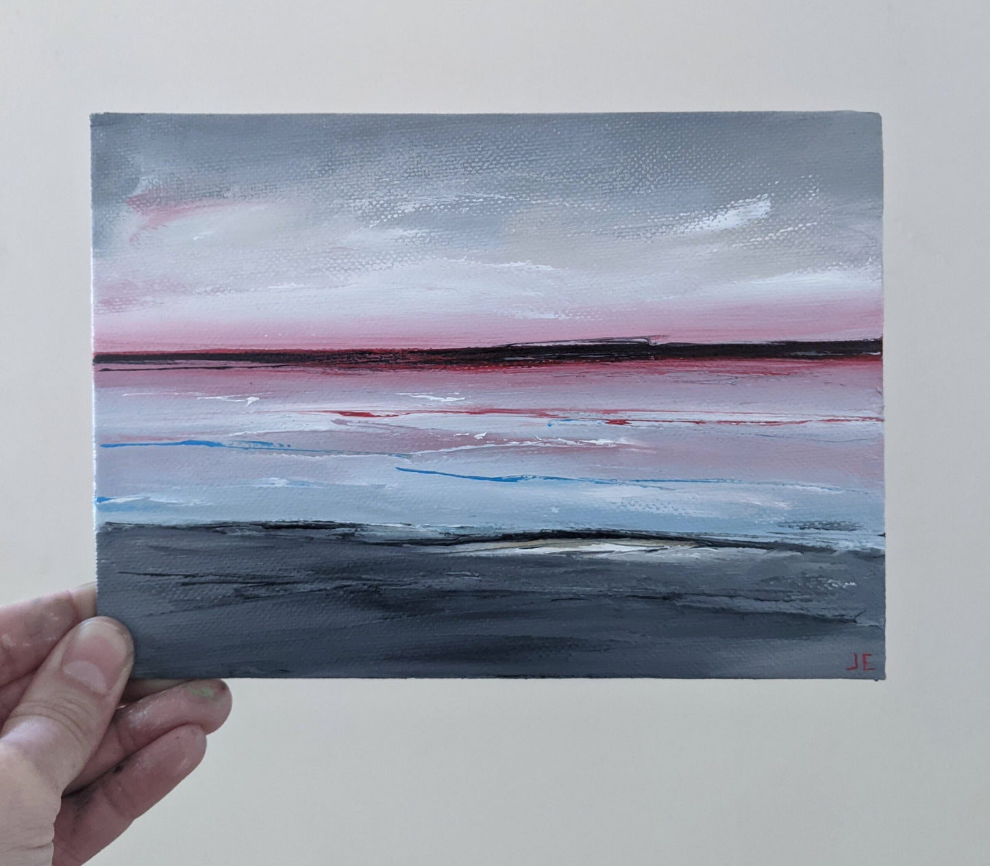 Miniature Sunset Landscape