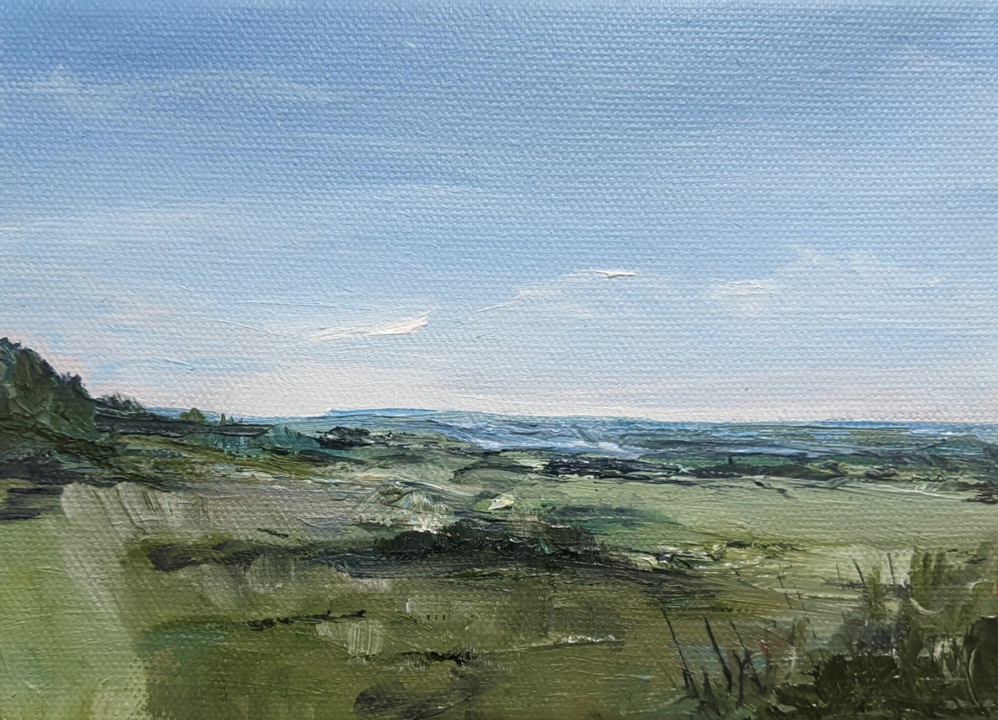 Miniature landscape #3 oil painting by Jo Earl