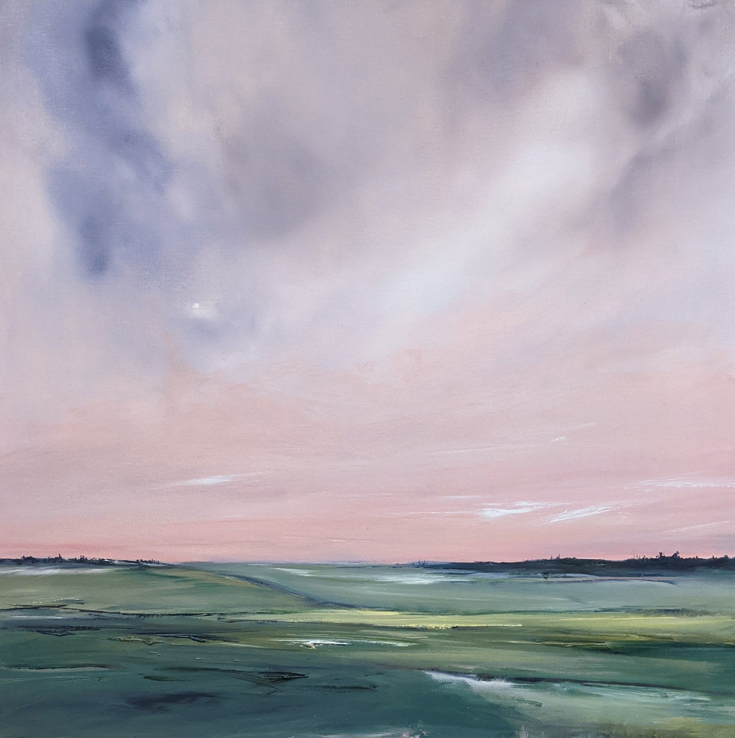 Evening Glow oil painting by Jo Earl