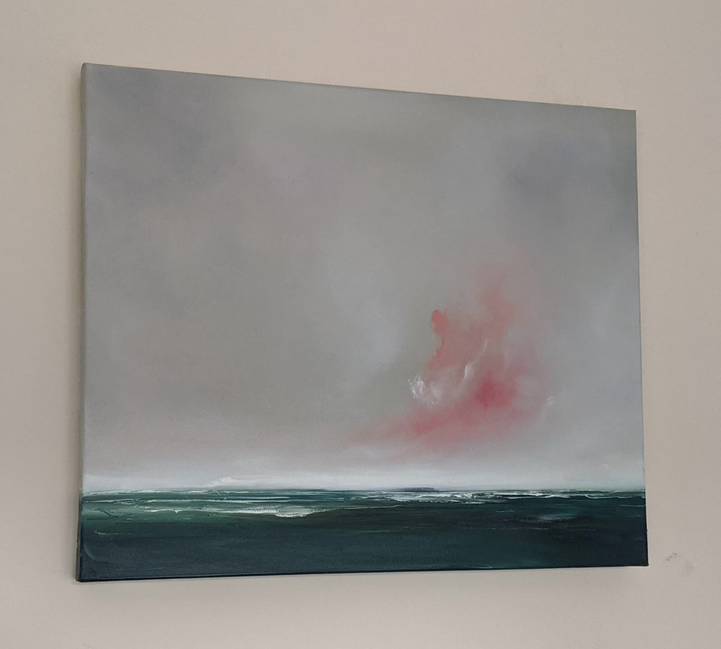 Pink Clouds Landscape