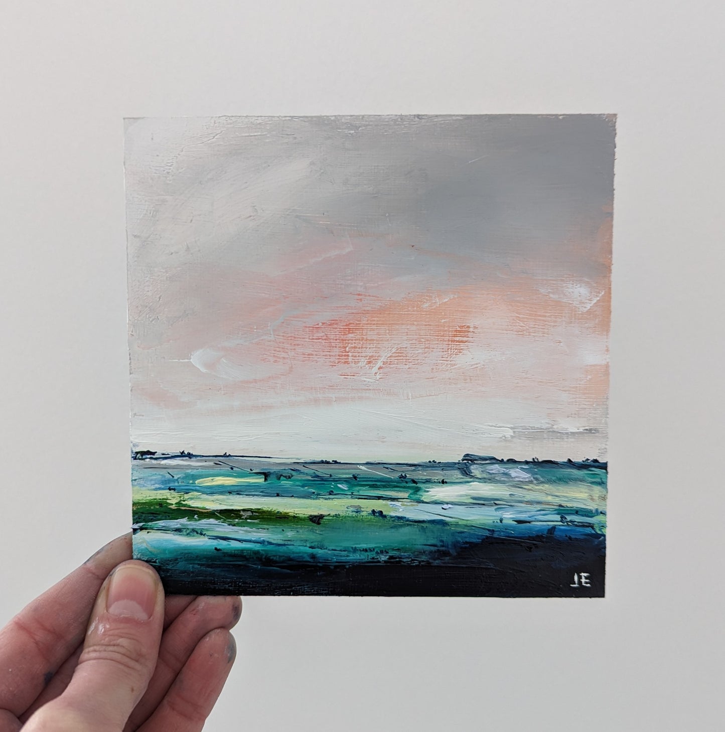 Miniature Abstract Chilterns Landscape #6