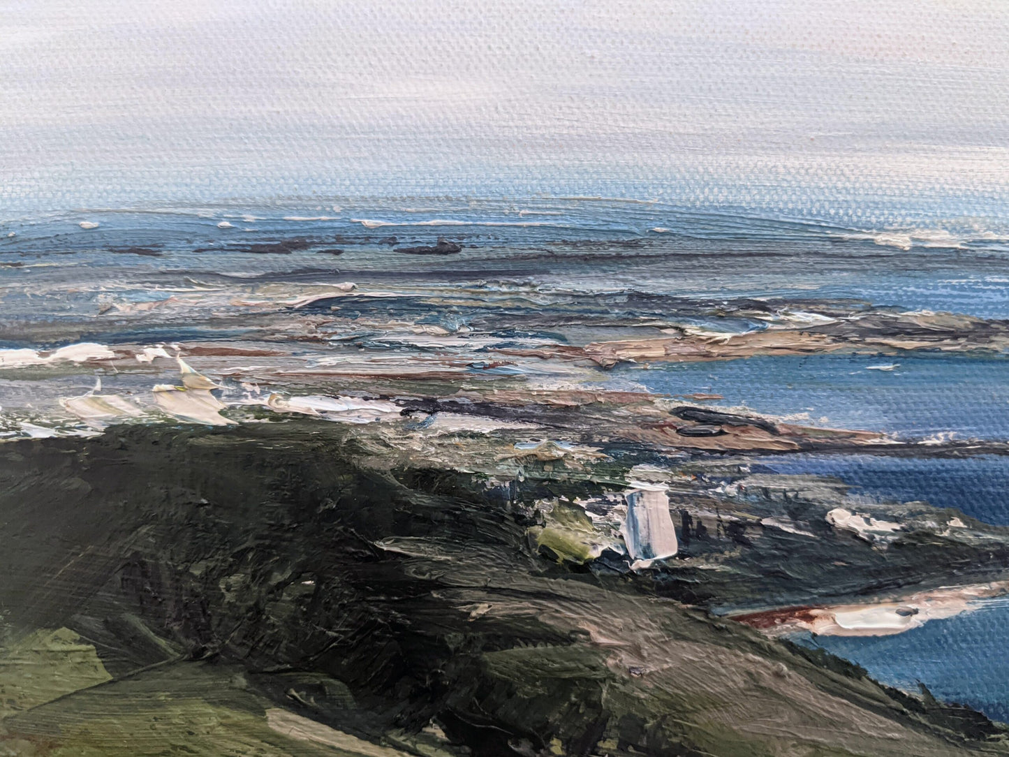 View over Eastbourne close up by Jo Earl