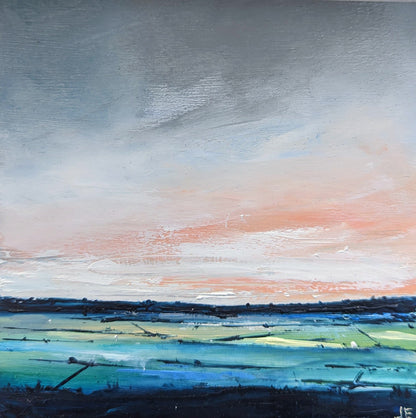 Miniature Abstract Chilterns Landscape #17