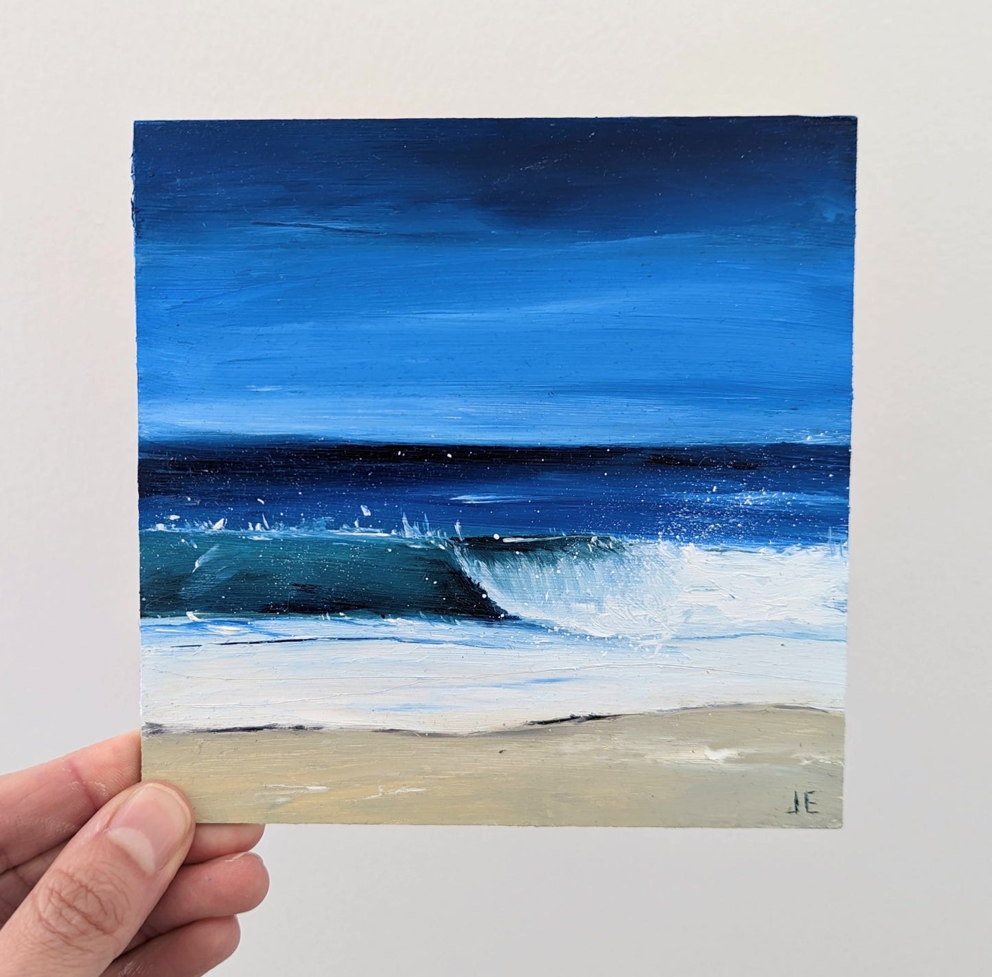 Miniature crashing waves #3