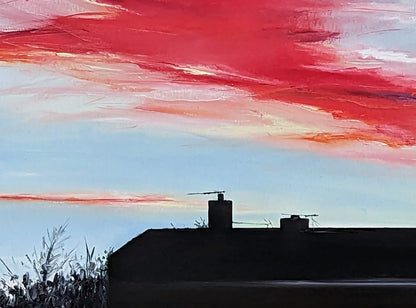 Red Skyscape