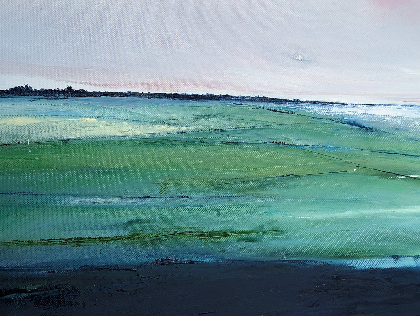 Chiltern Hills Abstract Landscape