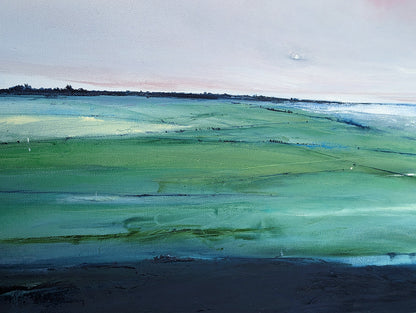 Chiltern Hills Abstract Landscape