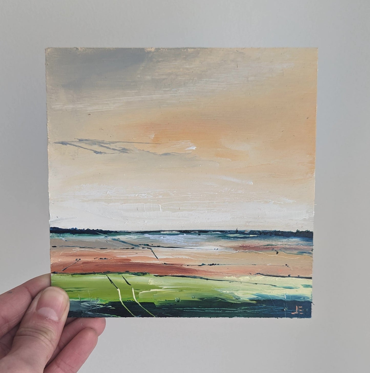 Miniature Abstract Chilterns Landscape #10