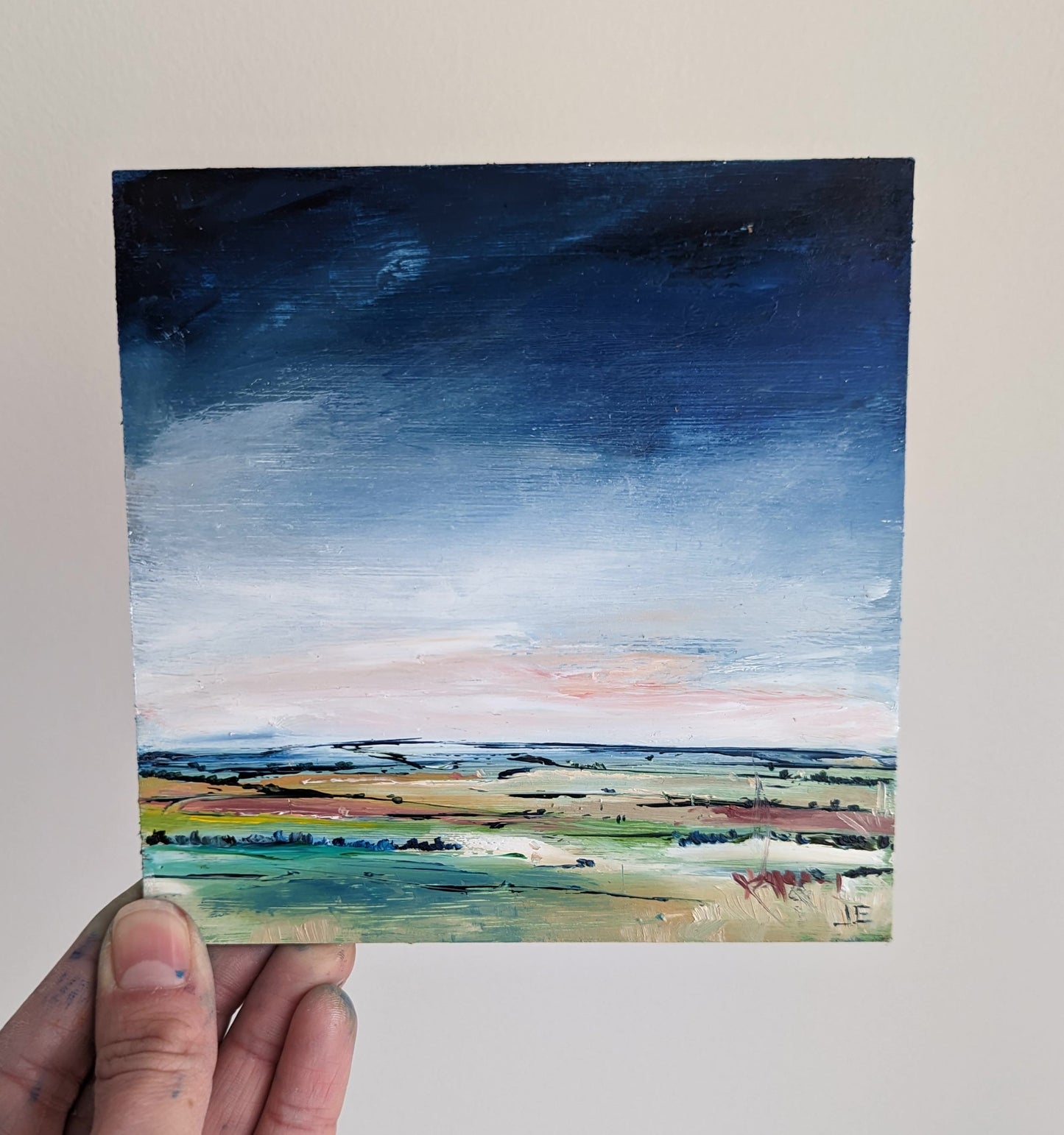 Miniature Abstract Chilterns Landscape #15