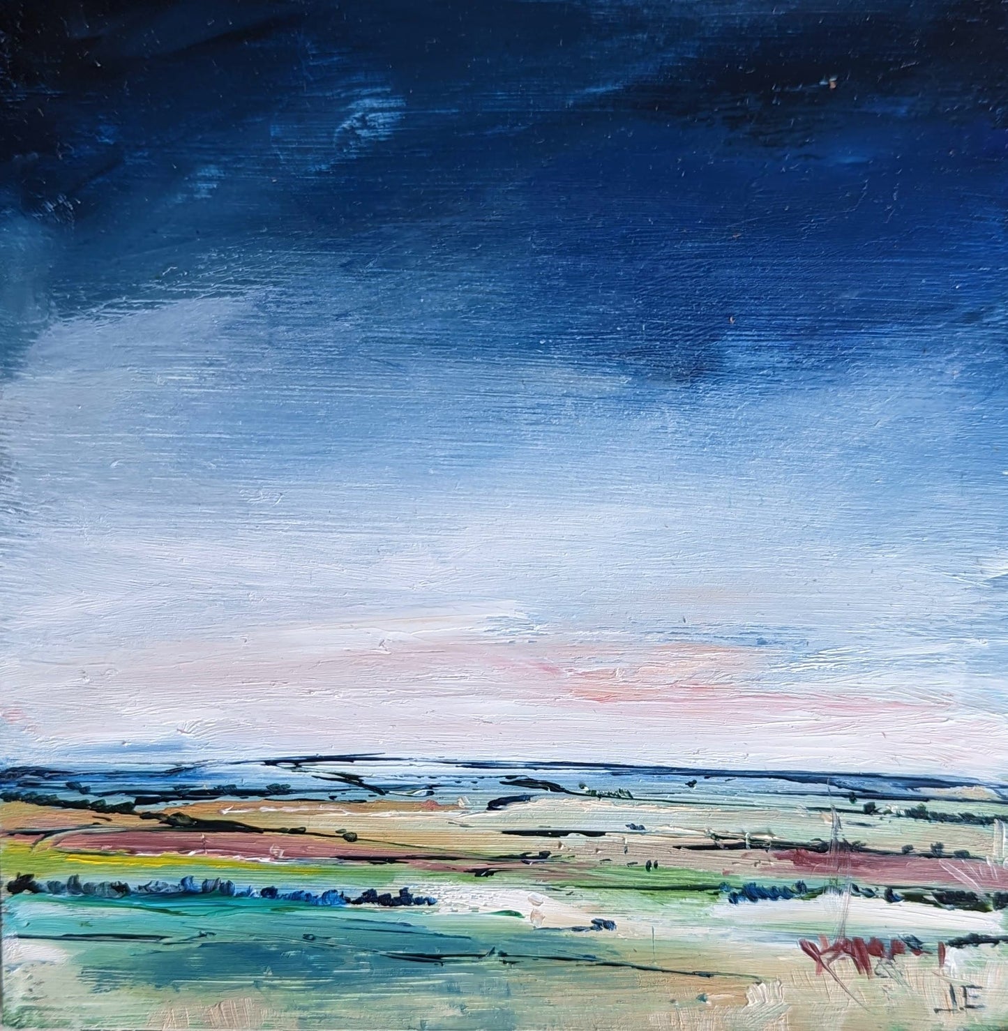 Miniature Abstract Chilterns Landscape #15