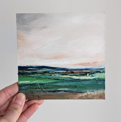 Miniature Abstract Chilterns Landscape #16