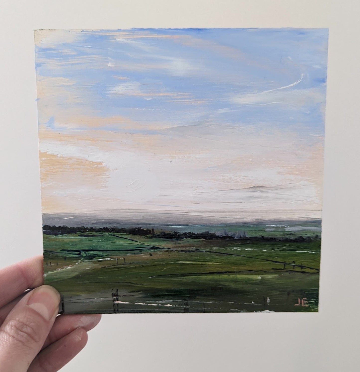 Miniature Abstract Chilterns Landscape #2