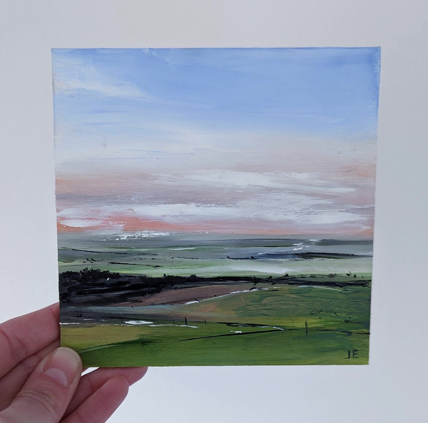 Miniature Abstract Chilterns Landscape #3