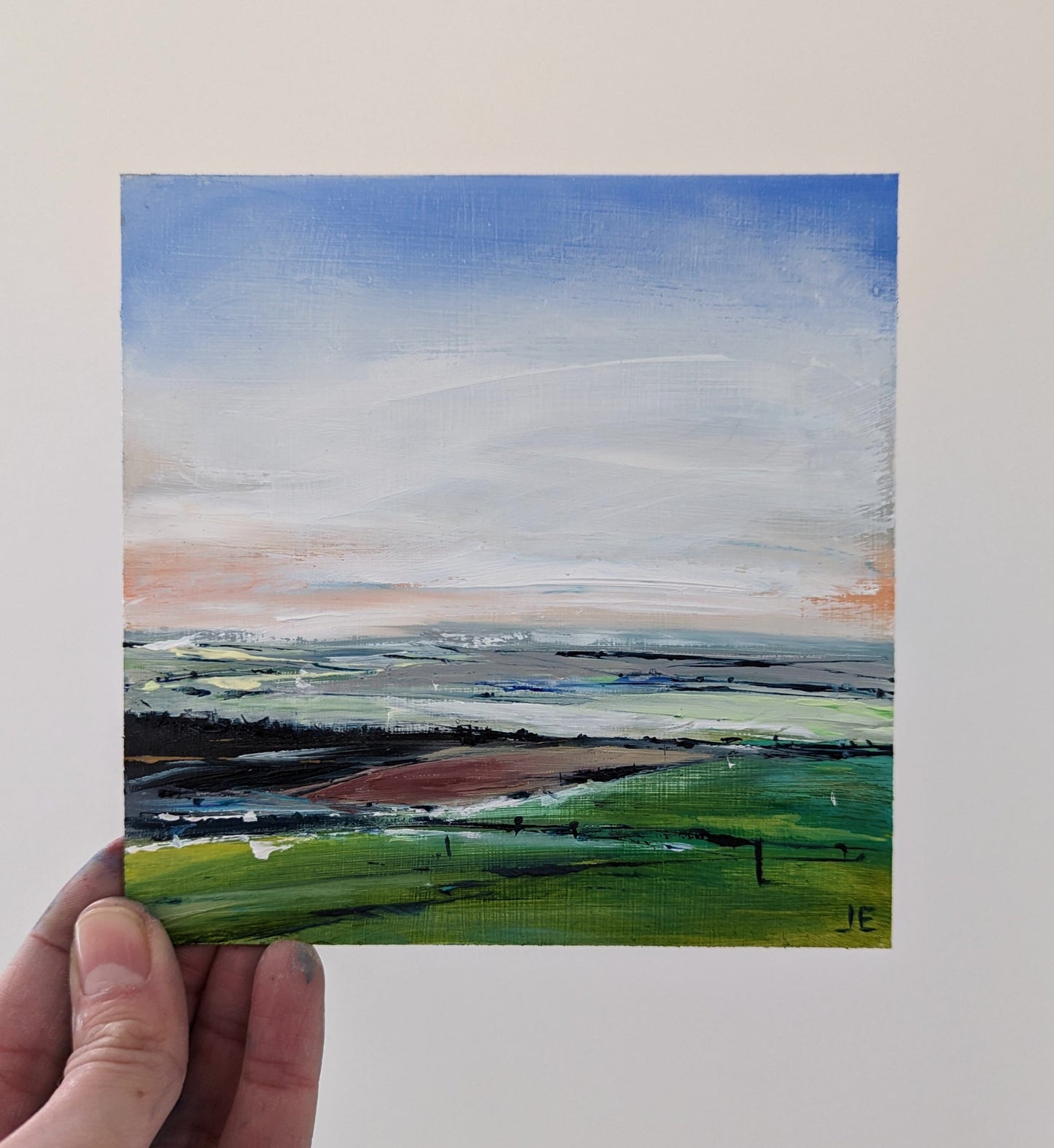 Miniature Abstract Chilterns Landscape #8
