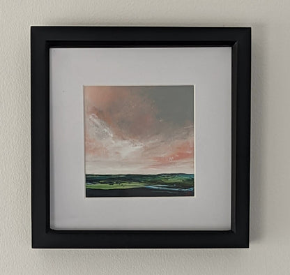 Miniature Abstract Chilterns Landscape