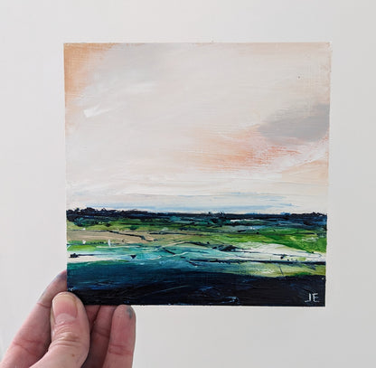 Miniature Abstract Chilterns Landscape #7